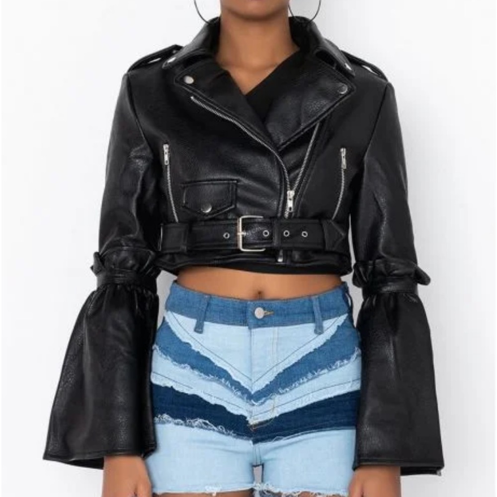 Leather jacket